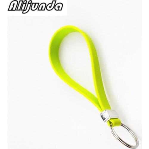 New silicone key long wristband bracelet key spoon portable key chain for Cadillac XTS SRX ATS CTS/Renault Koleos Fluenec Latitu