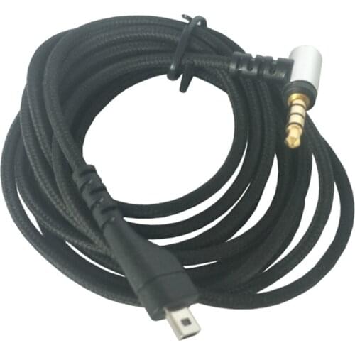 Suitable for SteelSeries Arctis 3 5 7 game headset cable audio cable upgrade line braided cable 2 meters