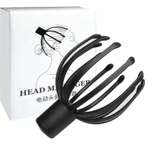 Octopus Head Scalp Relaxation Massage Pain Relief Body Massager Stress Release Relaxing Claw Metal Massager Device Unisex Random