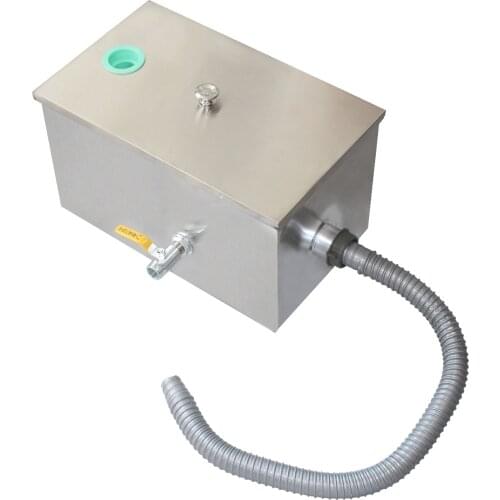 Steel grease interceptor grease trap water oil trap filter separator kitchen waste water treatment for restaurantstainless