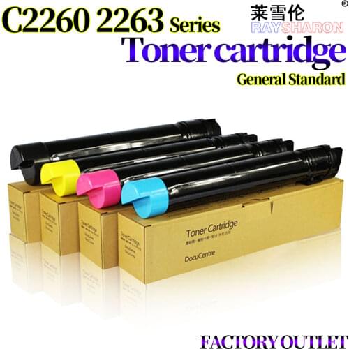 Copier Toner Cartridge For Use in Xerox V DocuCentre C2260 C2263 C2265 7120 7122 7125 7220 7225 CMYK