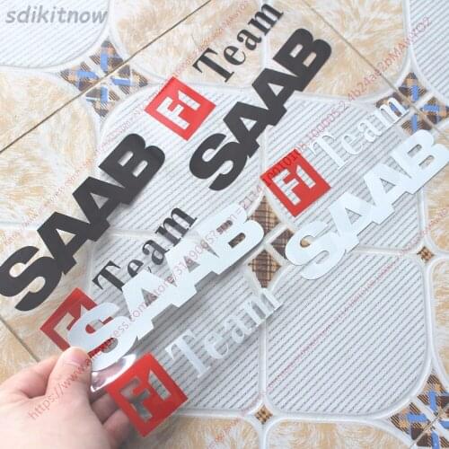 1pair Car Windows Body Side Sports Sticker Decal Auto Styling For Sweden SAAB 9-3 9-5 93 95 900 Accessories