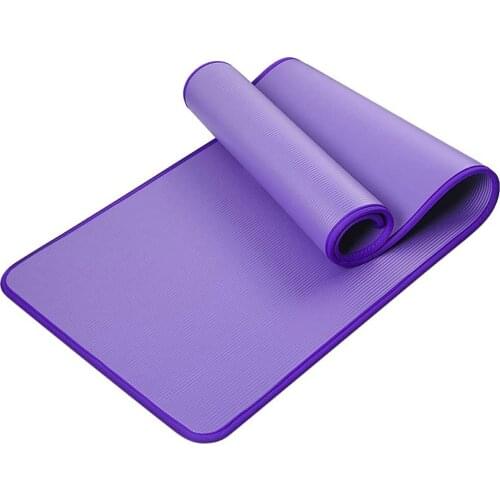 10mm Non-Slip Yoga Mat 183cm*61cm Thickened NBR Gym Mats Sports Indoor Fitness Pilates Yoga Pads коврик для йоги esterilla yoga