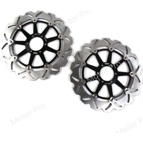 2PCS FOR DUCATI SS SUPERSPORT JUNIOR 400 1992 1993 1994 1995 1996 1997 Floating Front Brake Disc Rotor brake disk CNC aluminum