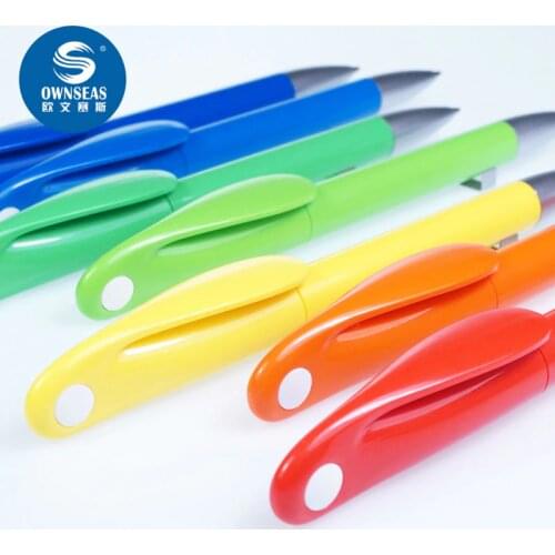 200 pcs/lot Customized gift logo black refill writing ball pen stylo