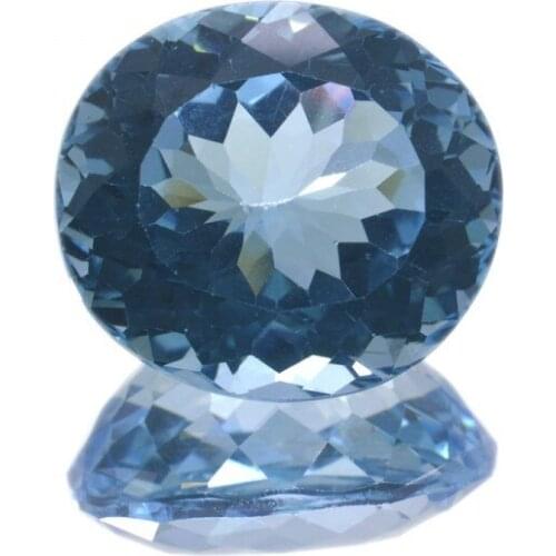 25,79 ct. Blue Topaz Oval Cut