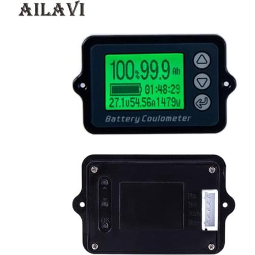 80V 50A Battery Coulometer TK15 Professional Precision Battery Tester for Lifepo4 Coulomb Counter 12V 24V 60V