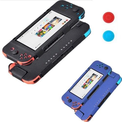 For Nintend Switch NS Full Body PU Leather Protective Case Cover Pouch Skin Sleeve for Nintendo Switch Joy-Con NX Console Gift