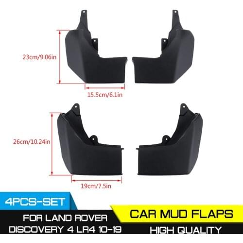 For Land Rover Discovery 4 LR4 2010 2011 2012 2013 2014-2019 Car Mud Flaps Splash Guards Mudflaps Mudguards Accessories