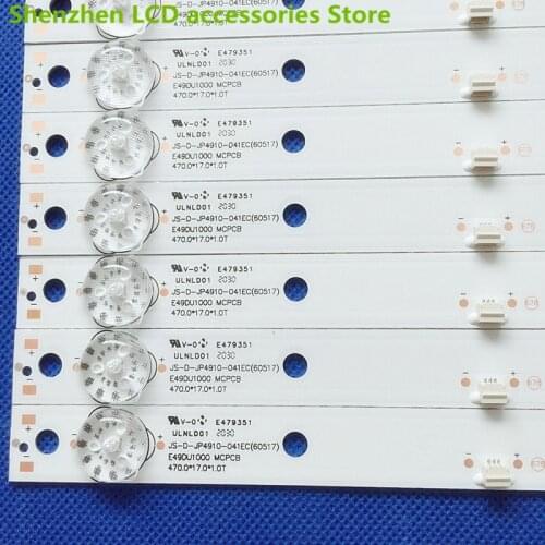 E49DU1000 Mcpcb JS-D-JP4910-041EC MS-L/B L1056 470MM 49 inch use aluminium 100%new LCD TV backlight bar 6V