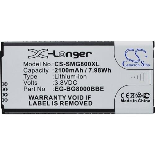 Cameronsino for SAMSUNG Galaxy S5 Dx S5 Mini SM-G800 SM-G800F SM-G800H SM-G800R4 SM-G800Y EB-BG800CBE battery