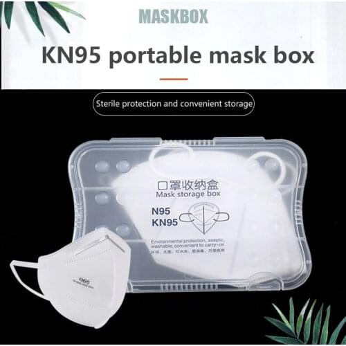 Mini Portable Dustproof And Moistureproof Multifunctional Household Moisture-proof Storage Card Box Organizer Mask Case Storage
