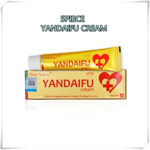 2019NEW 5PCS YANDAIFU Psoriasis Dermatitis and Eczema Pruritus Psoriasis Skin Problems Creams (without details box)