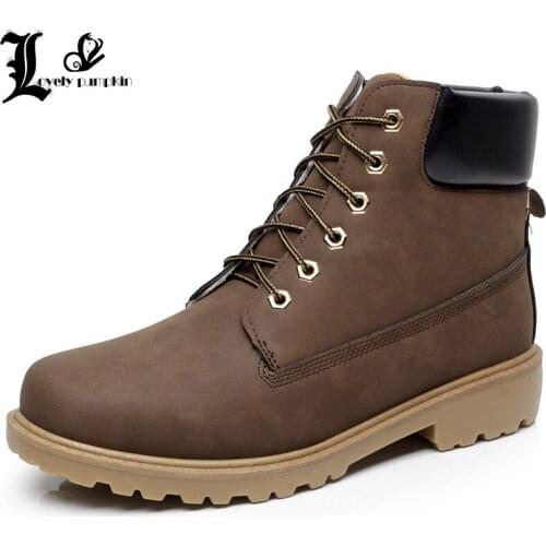 Lovely pumpkin Men's Boots