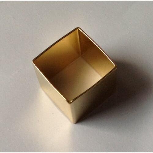 Copper Tube Conntctors Tubes jewelry findings mm 15*15*15mm 1000pcs Square shape copper tube Spacer beads