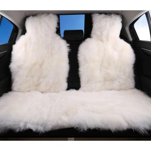 Car interior accessories Car seat covers sheepskin cushion styling fur car seat covers 6 color FOR BACK COVERS 2015 D001-B