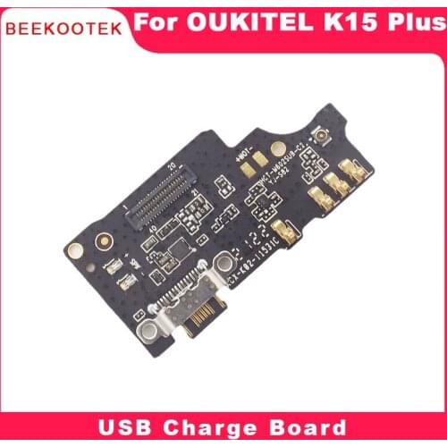 New Original OUKITEL K15 Plus USB Board Plug Charge Board With Mic Replacement Repair Accessories For K15 Plus 6.52 inch Phone