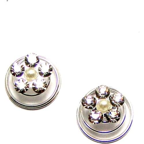 Wholesale 30pcs lot 10mm crystals pearl flower hair spiral fashion twister wedding ornament jewelry accessory new