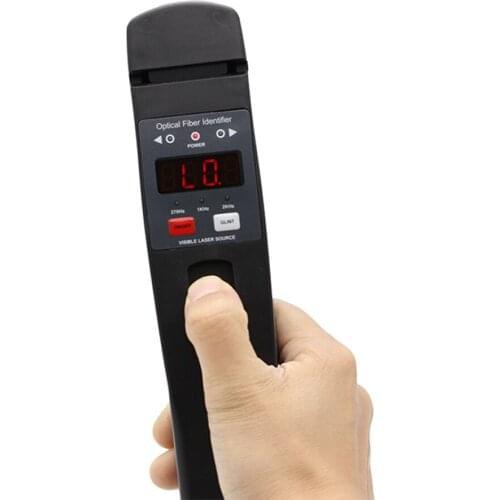 KKMOON JW3306D Professional Optic Fiber Identifier Live Optical Fiber Identifier with Built in 10mw Visual Fault Locator