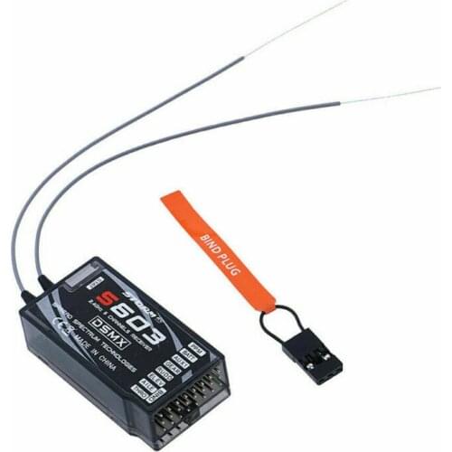 S603 Receiver 7 Channel 2.4GHz PPM for JR SPECTRUM DSM-X DSM2 Transmitter 2 Mode