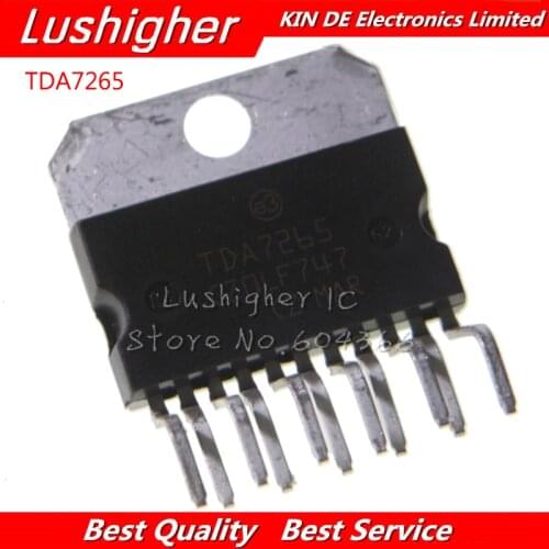 2pcs TDA7265 ZIP-11 ZIP 25 +25W STEREO AMPLIFIER