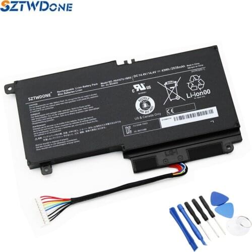 SZTWDONE PA5107U-1BRS Laptop battery For TOSHIBA Satelite S40-A S40DT-A S40T-A S50-A S55-A L45D L50 L50-A L55 L55T P50-A P55 T