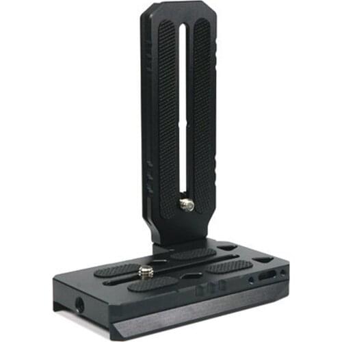 BGNing Vertical L Quick Release Board for Weebill S Stabilizer QR Mount Bracket Plate for Zhiyun Crane 2 Crane3 Gimbal Accessory