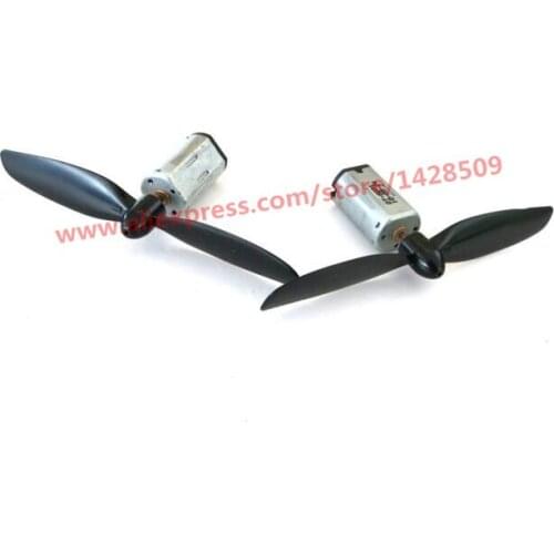 2 set hight quanlity N30 metal Micro 3.7V DC-motor with Black Propeller Model Airplane Motor
