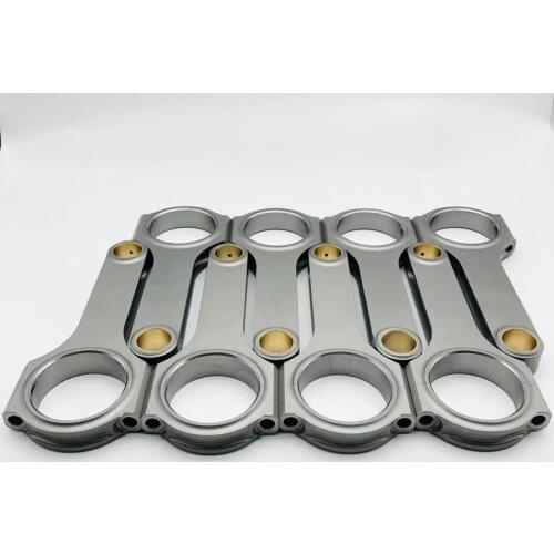 8 pieces H-beam forged Connecting Rods conrods For Mercedes Benz M113.940 M113 4.3L 5.0L 146.4mm 2mm shorter one set