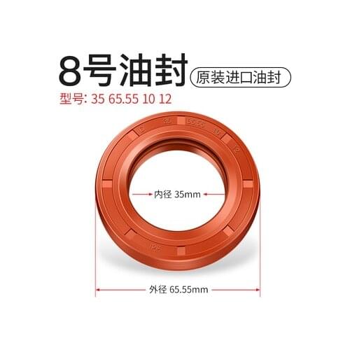 Drum washing machine water oil seal SDD37 6610/12 bearing 6205/6206 accessories