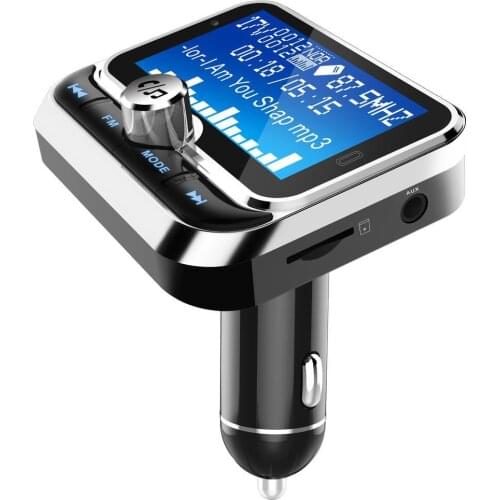 BC32 Multifunctional LCD Bluetooth MP3 Music Player FM Transmitter Car Charger Bluetooth MP3 Music Player FM Transmitter Car Cha