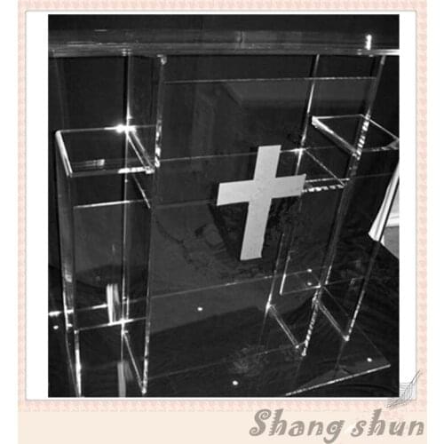 Large Luxury Acrylic Podium Pulpit Plexiglass Podiums Lectern Acrylic Church Podiums Perspex Lectern Acrylic Church Pulpit