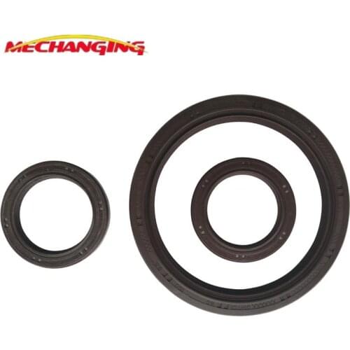 For TOYOTA TERCEL Saloon 1.5L 3PCS 5EFE 5E-FE Crankshaft Oil Seal Gasket Automotive Engine Parts 90311-80007 90311-35003