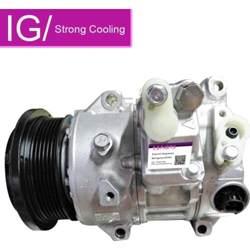 AC Compressor For Toyota HighLander 2.7L For Venza 2.7L Gas Air Conditioner Compressor 2009-2013 4472602352 88310-48250 88310482