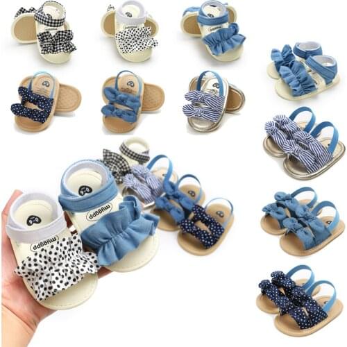 Summer Cute Kids Infant Baby Girl Sandals Shoes Floral Party Princess Sandles Summer Beach Shoes