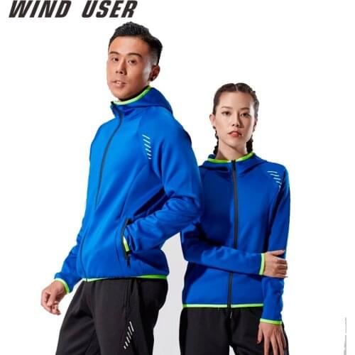 Men Sports Jacket New Hoodie Gym Soccer Training Workout Long Sleeves Brand Sweatshirts Run Jogging Zipper Coat