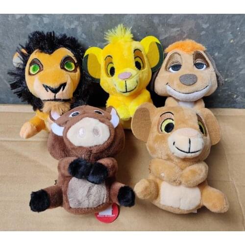 2019 New Disney Movie T-ART The Lion King Plush Toys Soft Cartoon Cute Baby Simba Cow Pumbaa Scar Peluche Dolls Kid Gift