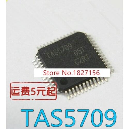 20Pcs TAS5709PHPR TAS5709 QFP48 Original In Stock 20-W STEREO DIGITAL AUDIO POWER AMPLIFIER WITH EQ AND DRC IC NEW