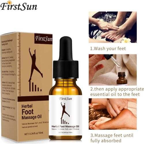 Herbal Growth Enhancement Oil Increase Height Conditioning Body Grow Taller Soothing Foot Health Promot Bone Growth Essential