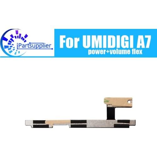 UMIDIGI A7 Side Button Flex Cable 100% Original Power + Volume button Flex Cable repair parts for UMIDIGI A7