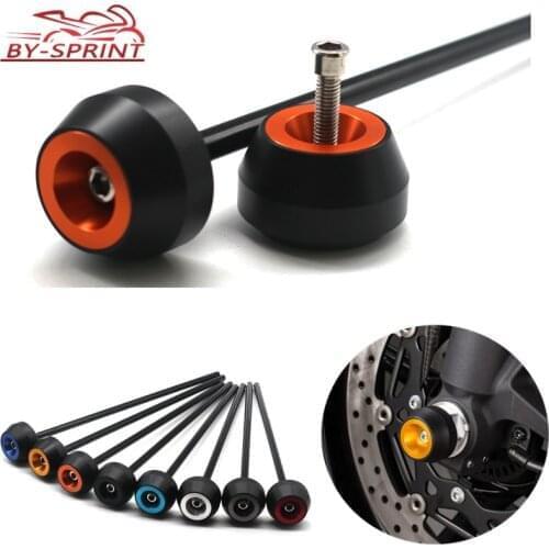 For HONDA CRF1000L AFRICATWIN CRF 1000L Africa Twin Motorcycle CNC Front & Rear Axle Sliders Fork Wheel Protection Crash Pad