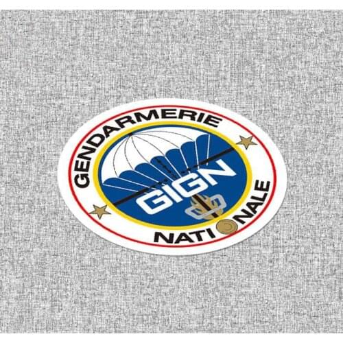 GIGN Gendarmerie Nationale French sticker France military car sticker army decal reflecitve motorcycle stickers for Laptop