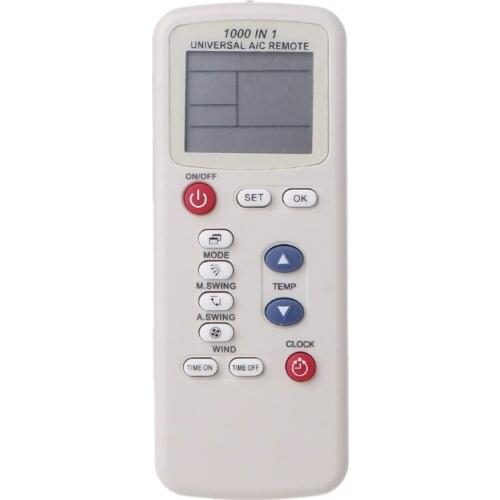 K-100ES Universal Air Conditioner Remote Control for Most Air Conditioning Kit E65A