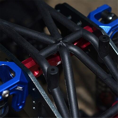 For LOSI 1/8 LMT SOLID AXLE 4WD MONSTER TRUCK LOS04022 RC Car Upgrade Kit Aluminum Alloy Front/Rear Body Support Frame Bracket