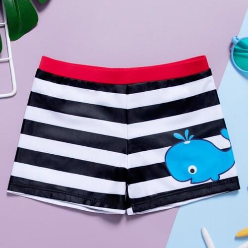 1-5Years New traje de baño bebe niño Toddler Baby Kids Boy Summer Stripe Print Swimwear Swimsuit Beach Pants Cute whale print M4