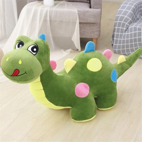 Fancytrader Cute Big Dinosaur Plush Toys Giant Stuffed Anime Kids Play Doll Dinosaur 130cm/100cm/80cm