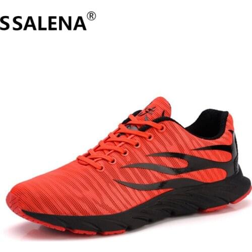 Men Sport Running Shoes Outdoor Breathable Sneakers Mesh Wear Resistant Athletic Shoes Hot Sale AA51106