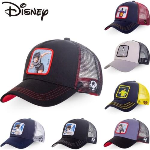 New Brand Anime Captain Tsubasa Snapback Cotton Baseball Cap Men Women Hip Hop Dad Mesh Hat Trucker Hat Dropshipping