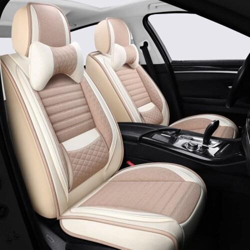 New Flax Car seat cover For Lifan All Models Lifan x60 x70 x50 320 330 520 620 630 720 Car accessories Car interior seat