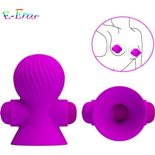 ORISSI Sex Toys for Women Vibrating Nipple Clamps 12 Frequency Nipple Vibrator Breast Massage Nipple Sucker Vibrators